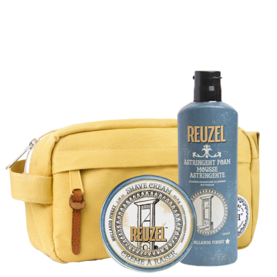 Комплект Reuzel Duo: крем для бритья и пена для сужения пор
